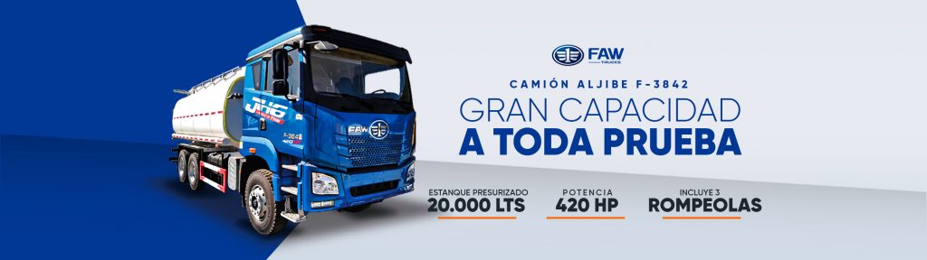 Camión F-3842 Aljibe 20.000 lts 6x4